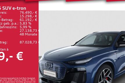Audi Q6 e-tron 10.168 km 76.490 € Berlin 13088