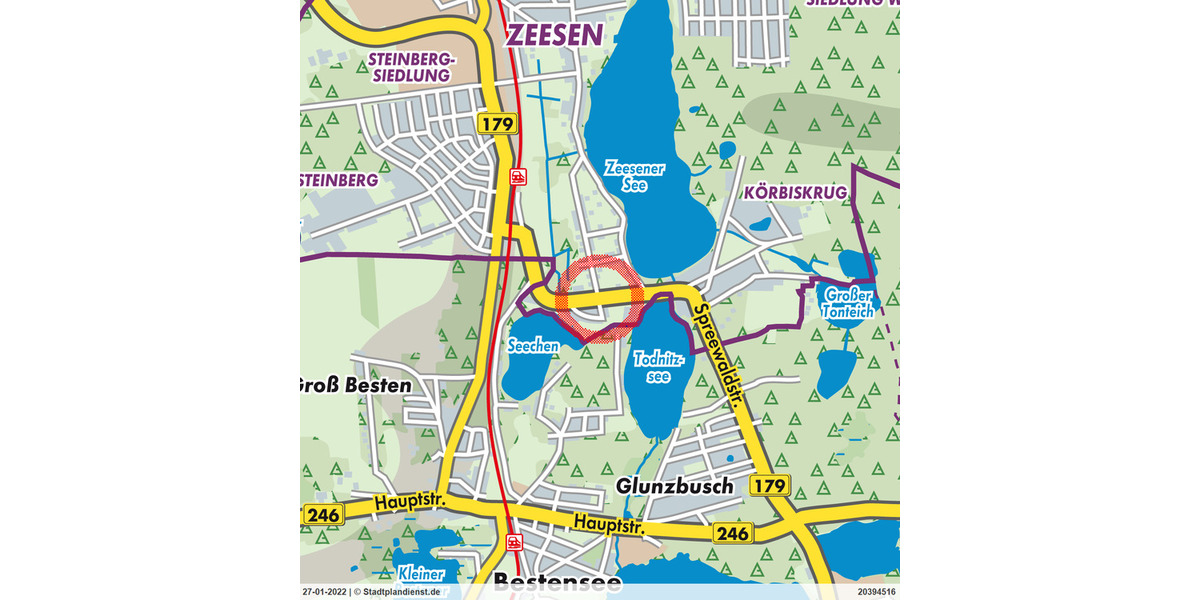 Grundstück Königs Wusterhausen Zeesen - 360.000&euro; | Angebot:24808030