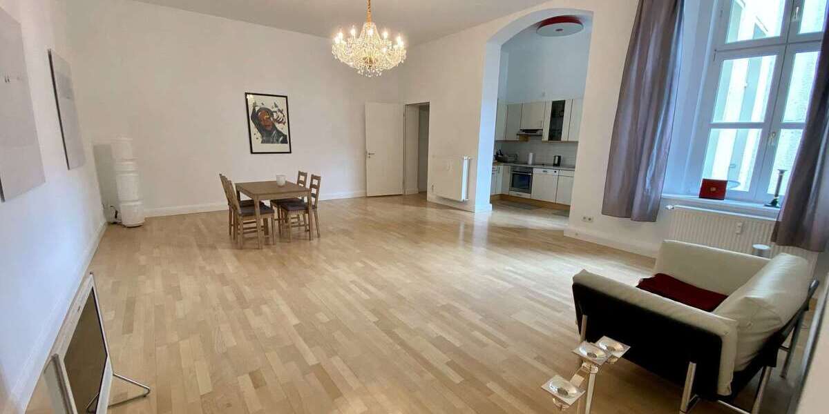 Etagenwohnung Berlin Mitte - 3 Zimmer, 116 m&sup2;, 2.186&euro; | Angebot:26032412