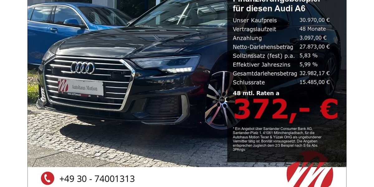 Audi A6 61.550 km 30.970 &euro; Berlin 12305