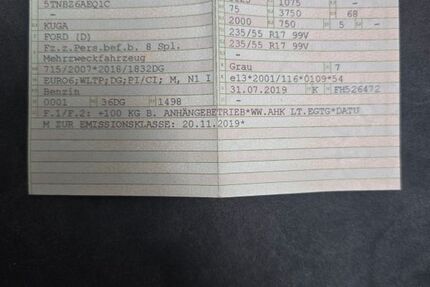 Ford Kuga 94.840 km 12.000 &euro; berlin 10963