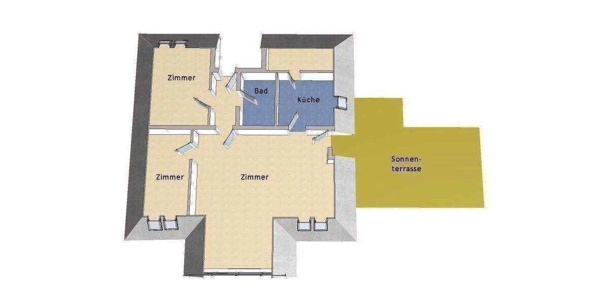 Etagenwohnung Berlin Blankenburg - 3 Zimmer, 107 m&sup2;, 398.000&euro; | Angebot:24683807