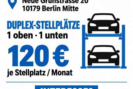 Garagen / Stellplätze Berlin Mitte Mitte - 120&euro; | Angebot:27715704