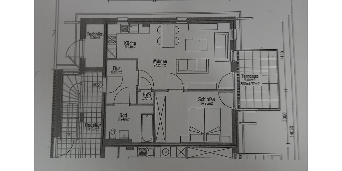 Erdgeschoßwohnung Zeuthen - 2 Zimmer, 61 m&sup2;, 750&euro; | Angebot:25866481