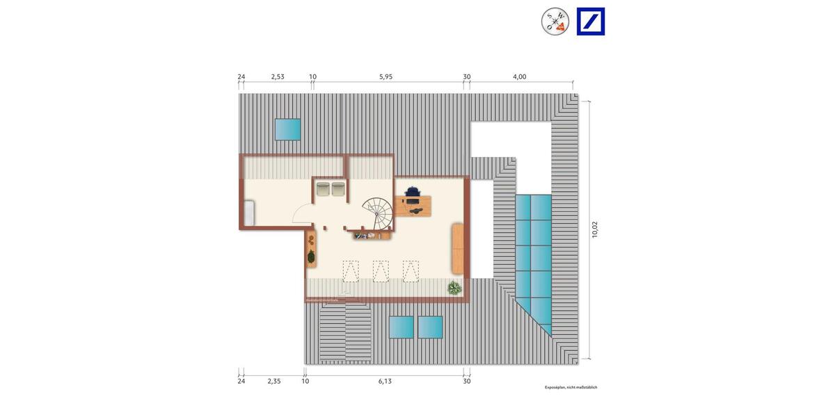 Dachgeschoßwohnung Ahrensfelde - 3 Zimmer, 93 m&sup2;, 1.300&euro; | Angebot:25895326