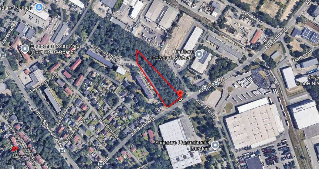 Grundstück mit Zukunftsperspektive – ca. 4.915 m² Waldfläche in Nuthetal zimmer