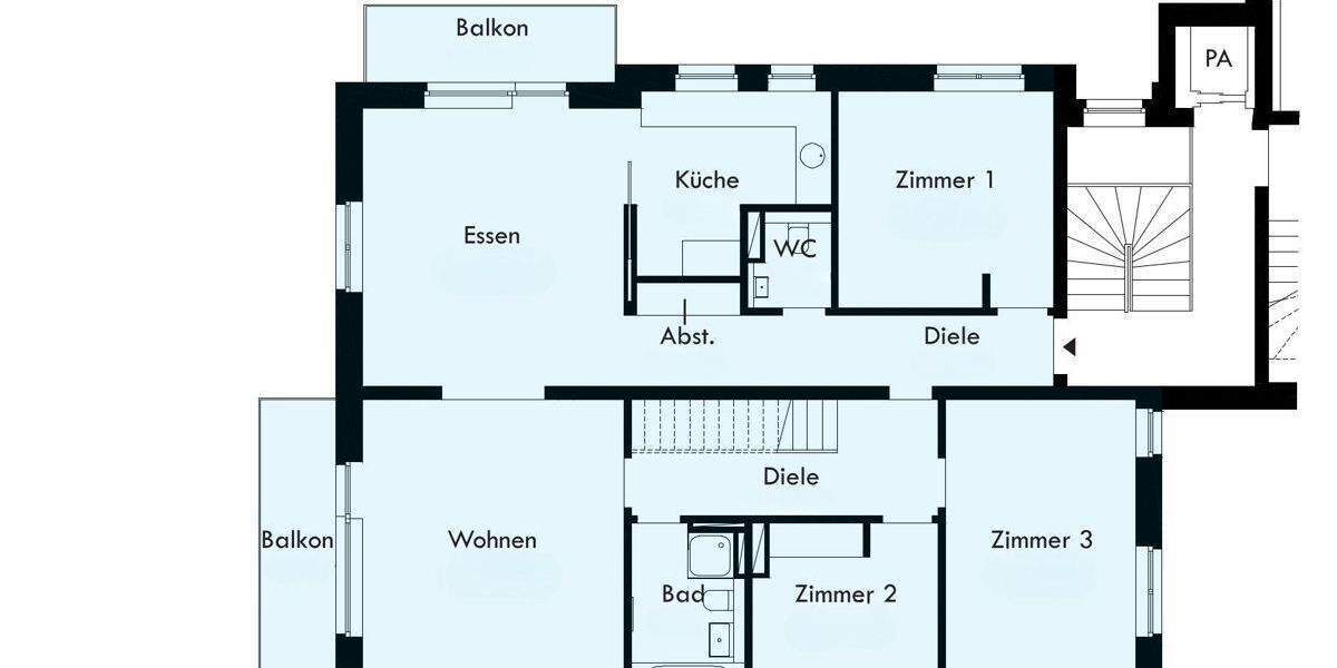 Etagenwohnung Berlin Dahlem - 7 Zimmer, 214 m&sup2;, 3.419.000&euro; | Angebot:25851382