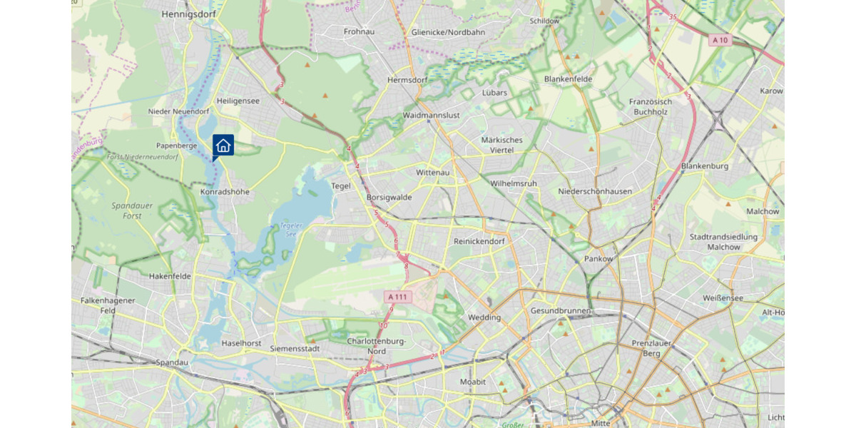 Doppelhaushälfte Berlin Heiligensee - 3 Zimmer, 102 m&sup2;, 549.000&euro; | Angebot:25198249