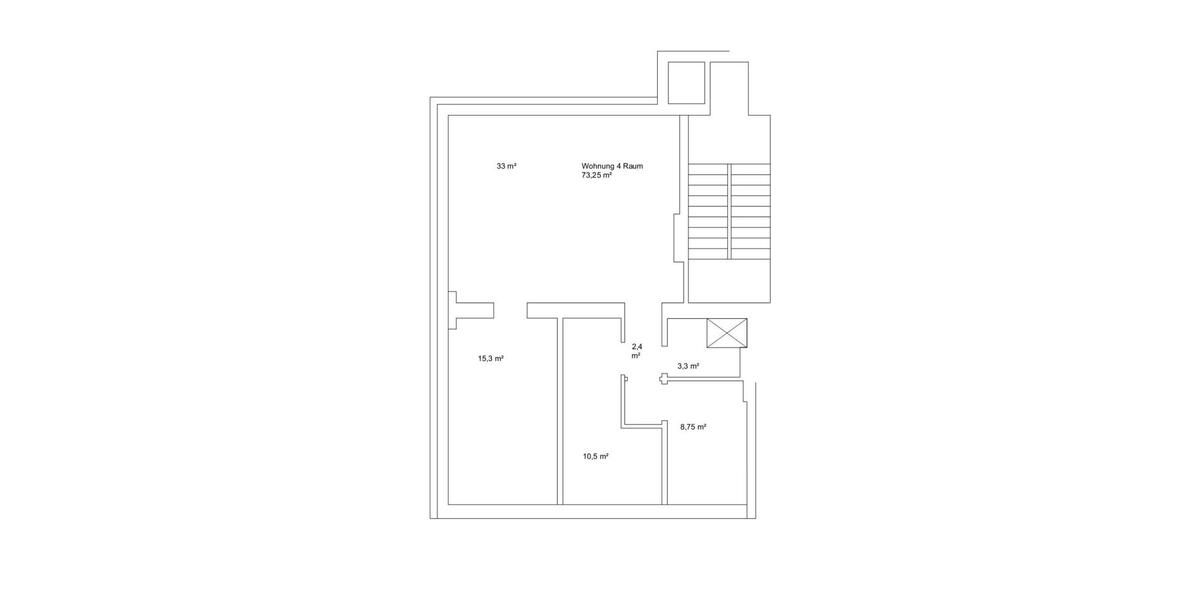 Etagenwohnung Potsdam Babelsberg - 4 Zimmer, 75 m&sup2;, 1.093&euro; | Angebot:25540881