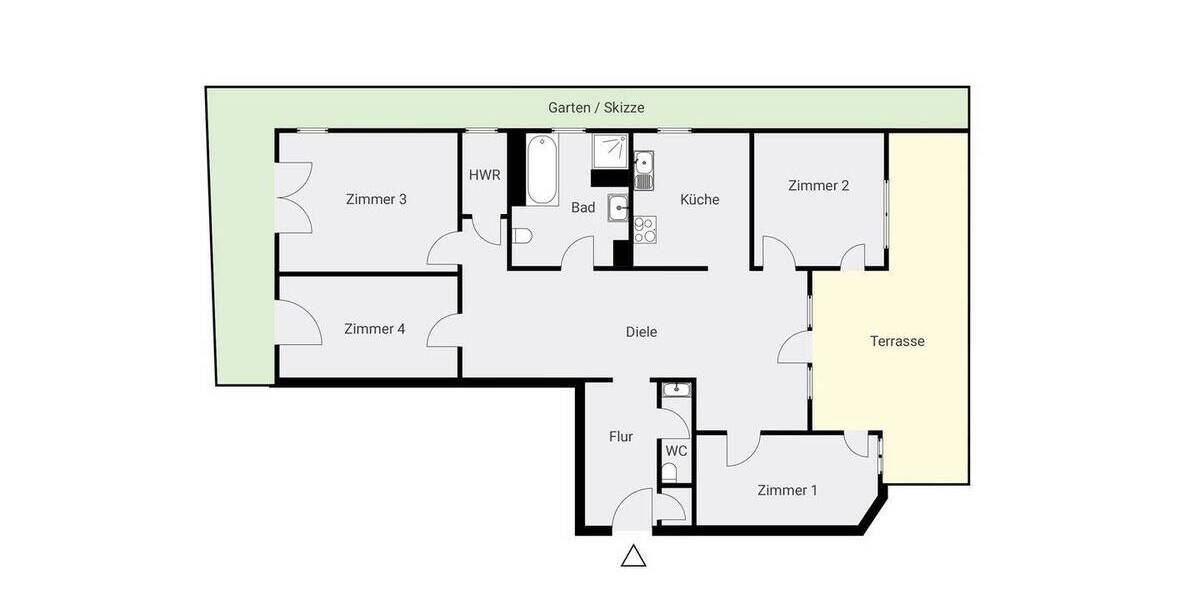 Etagenwohnung Berlin Charlottenburg - 4 Zimmer, 120 m&sup2;, 889.000&euro; | Angebot:25959507