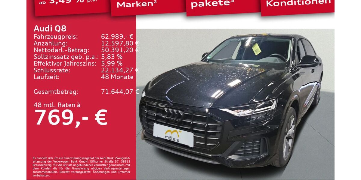 Audi Q8 43.878 km 62.989 &euro; Berlin 13088