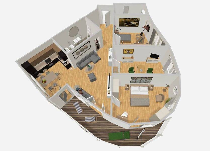 Provisionsfrei | Bezugsfertige ETW | 101 qm, inkl. Balkon | Stellplatz | Wohnen an der Havel-Bucht