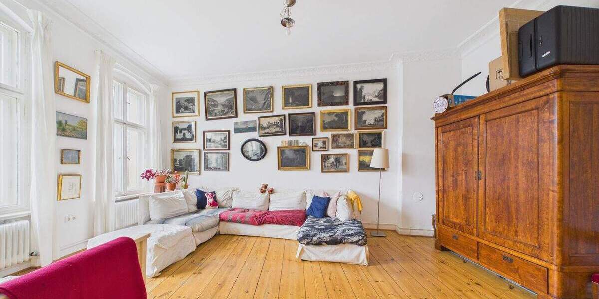 Etagenwohnung Berlin Schöneberg - 3 Zimmer, 100 m&sup2;, 675.000&euro; | Angebot:25657291