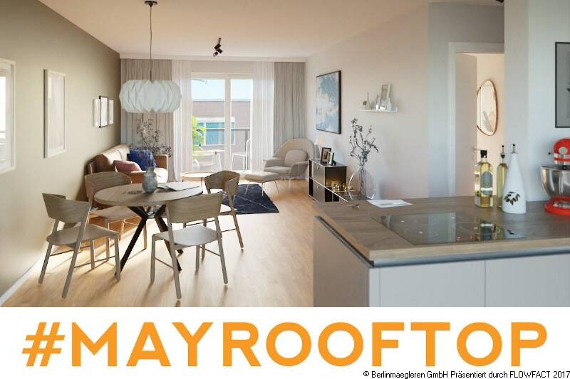 MayRoofTop: Fantastische 3-Zimmer-NeubauWohnung mit Panoramablick