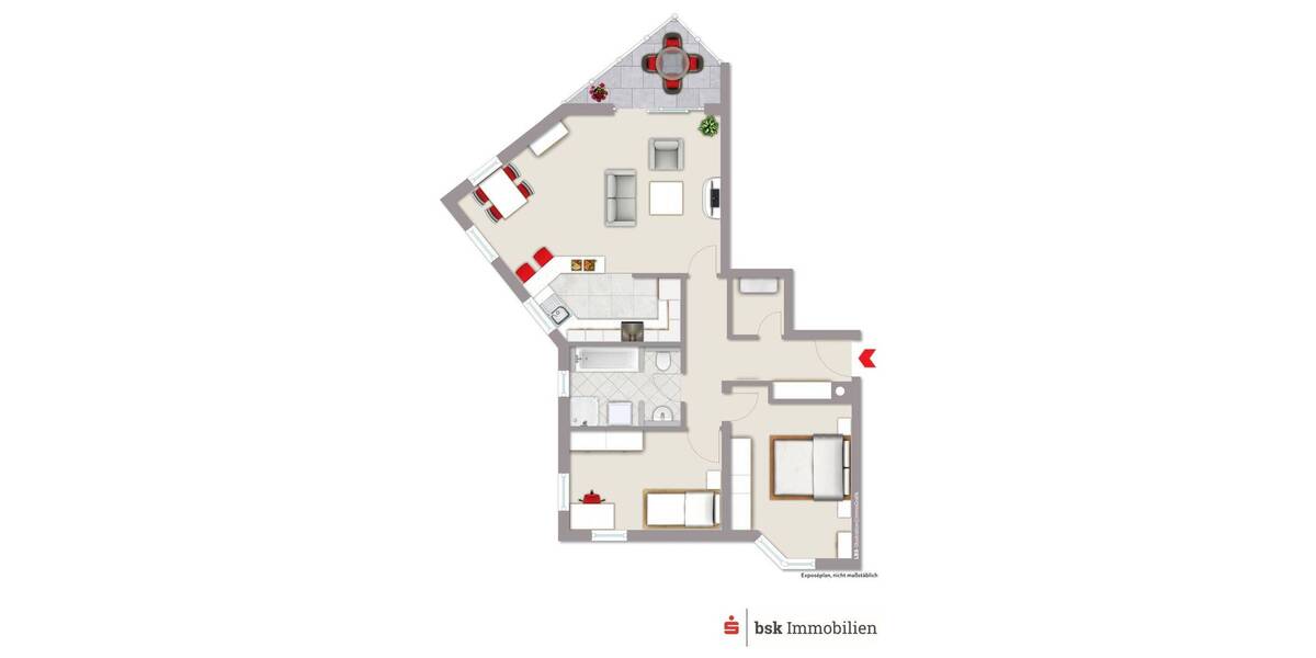 Etagenwohnung Berlin Alt-Hohenschönhausen - 3 Zimmer, 86 m&sup2;, 429.000&euro; | Angebot:26826591