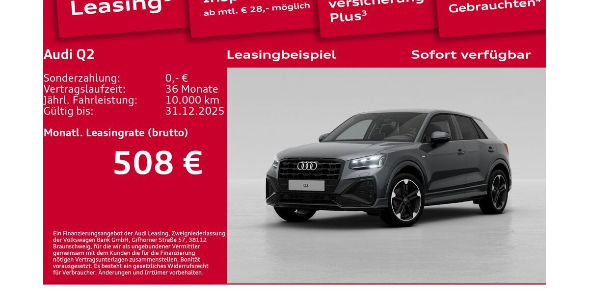 Audi Q2 6.001 km 35.500 &euro; Berlin 12489