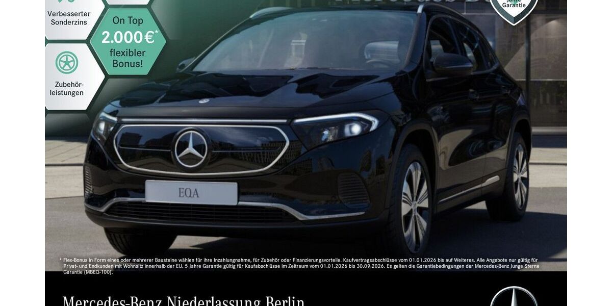 Mercedes-Benz EQA 38.933 km 30.990 &euro; Berlin 12681