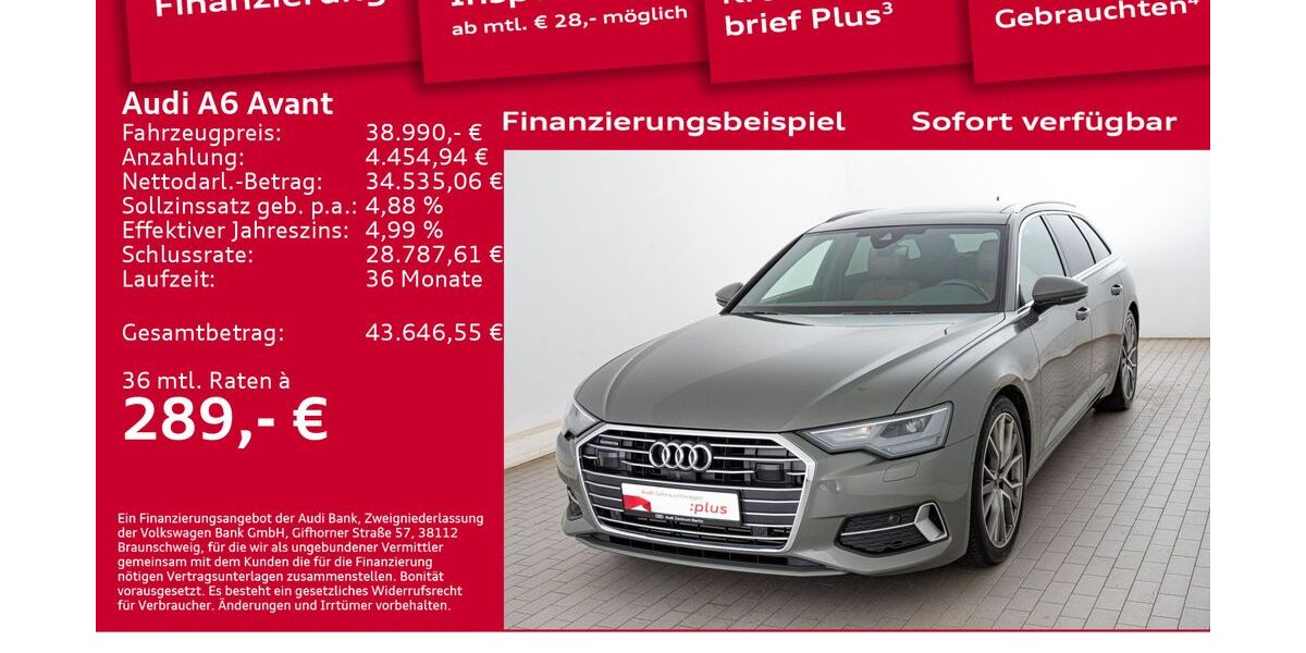 Audi A6 58.500 km 36.900 &euro; Berlin 12489