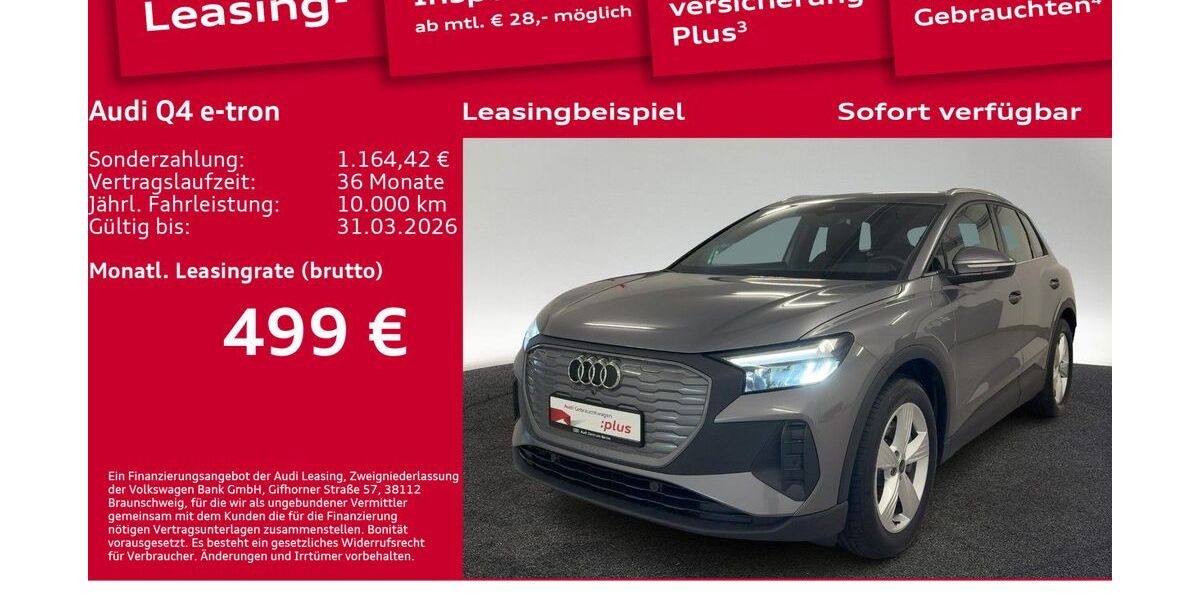 Audi Q4 e-tron 15.000 km 42.990 &euro; Berlin 12489
