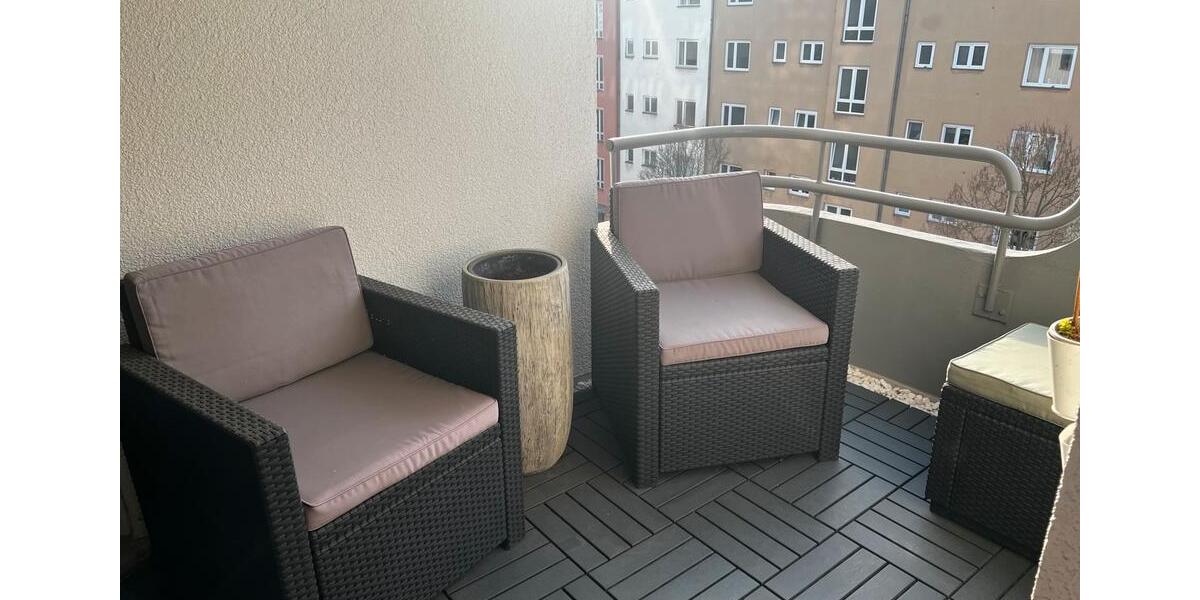 Etagenwohnung Berlin Friedrichshain-Kreuzberg - 1.5 Zimmer, 42 m&sup2;, 1.400&euro; | Angebot:26169996