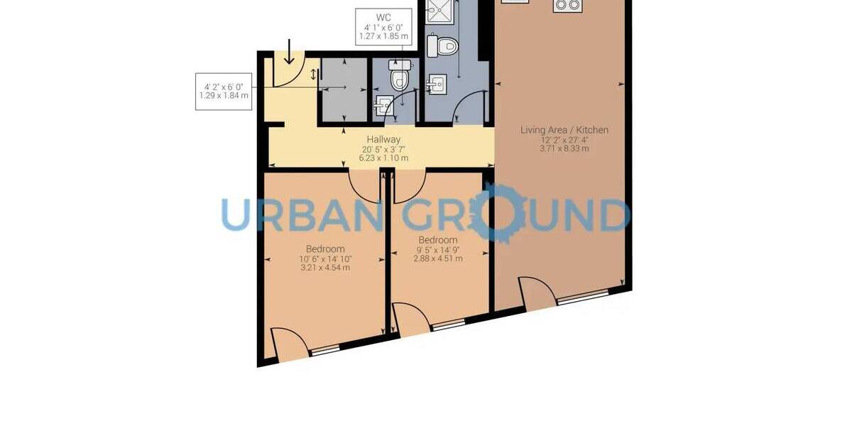 Etagenwohnung Berlin Mitte - 3 Zimmer, 81 m&sup2;, 2.160&euro; | Angebot:26513001