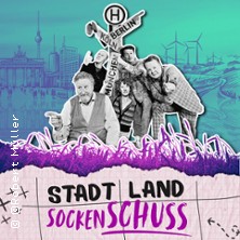 Sommer-Special: Stadt Land Sockenschuss 10.08.2026 Kabarett-Theater Distel Berlin