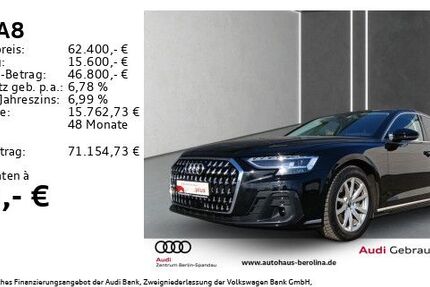 Audi A8 40.711 km 60.590 &euro; Berlin 13581