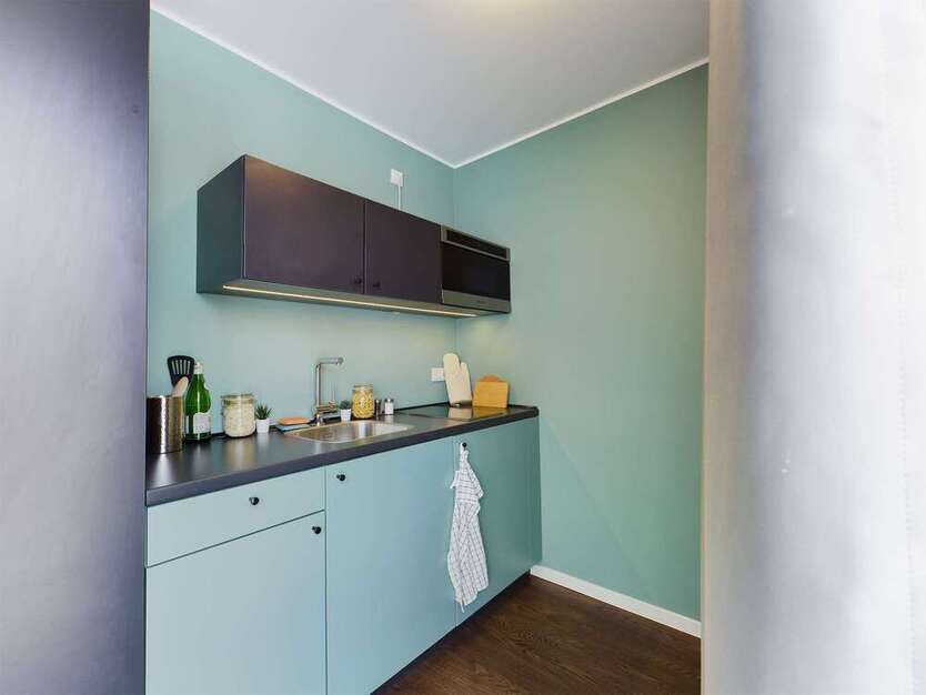 AKTION: 1 MONAT MIETFREI: Möblierte 1-Zimmer-Wohnung in Mitte ideal für Berufseinsteiger | Maxi Bude