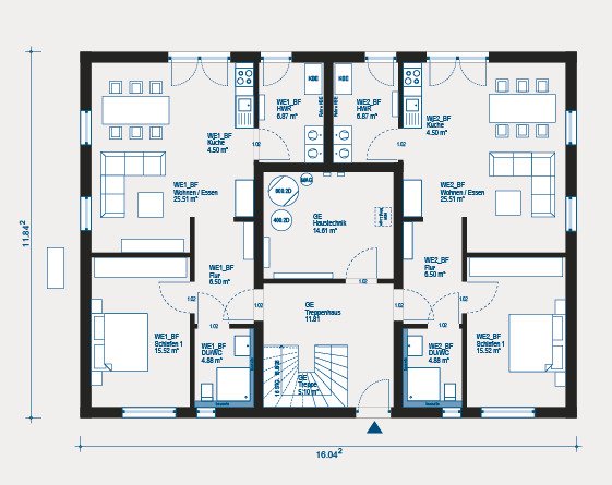 Apartment mit Grundstücksanteil in Hoppegarten