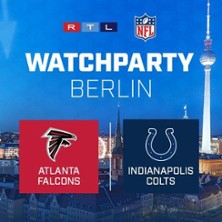RTL NFL Watchparty / Indianapolis Colts vs. Atlanta Falcons 09.11.2025 Uber Eats Music Hall