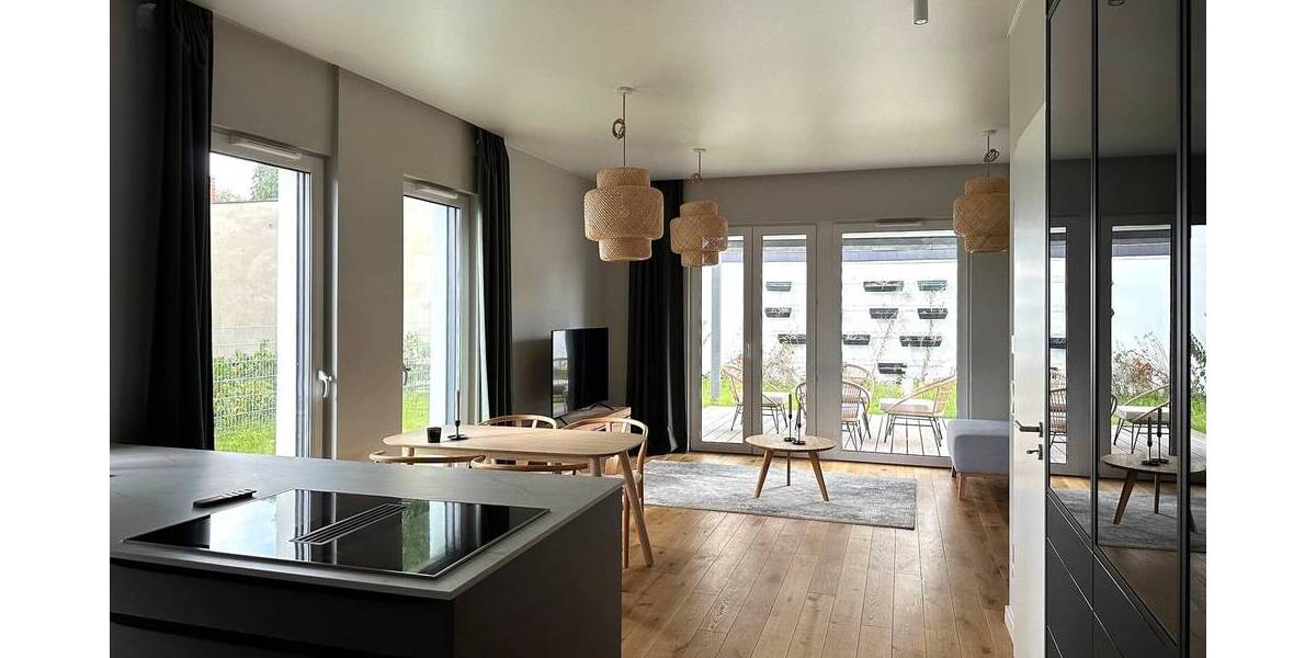 Doppelhaushälfte direkt am Wasser in Köpenick - Gated Community mit privatem Strand an der Dahme - Doppelhaushälfte Berlin Köpenick | Angebot:26144729