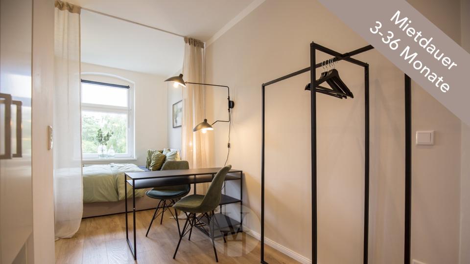 Sonnig und gut angebunden - Gemütliche 1-Zimmer Wohnung mit sehr gutem Raumkonzept in Lichtenberg 1 zimmer