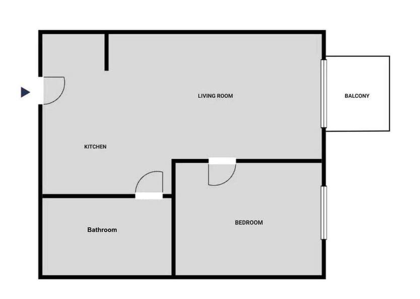 Voll möblierte, geräumige Wohnung in Berlin 2 zimmer