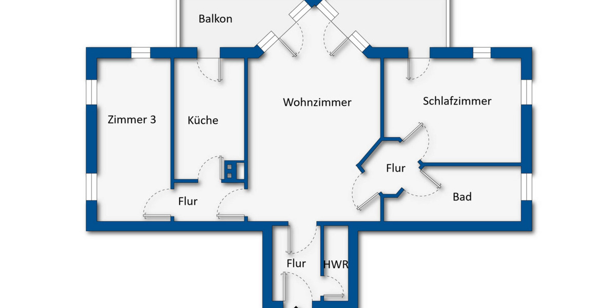 Etagenwohnung Berlin Grünau - 3 Zimmer, 90 m&sup2;, 298.000&euro; | Angebot:25834604