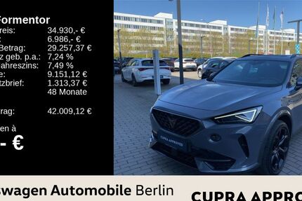 Cupra Formentor 36.975 km 34.930 &euro; Berlin 13089