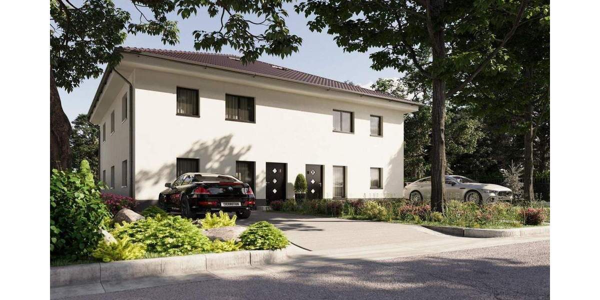 Frei geplante Neubau-Doppelhaushälfte inkl. Grundstück in Ahrensfelde - 1.716 € Rate mit KfW-Kredit 4 zimmer