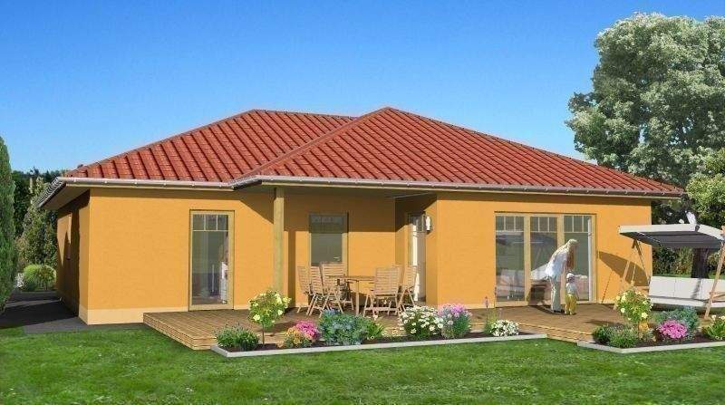 Unterkellerter Bungalow (57 m²) und 2 Garagen zum Abriss auf 900 m² Traumbauland ! Im Alleinauftrag in Panketal