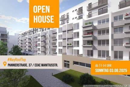 Open House 03.08. | Exklusive 1-Zimmer-Wohnung mit Panoramablick