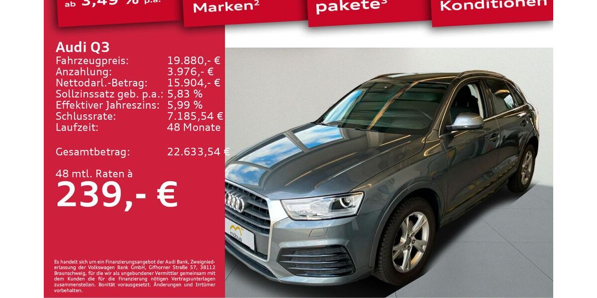 Audi Q3 65.517 km 19.489 &euro; Berlin 13088