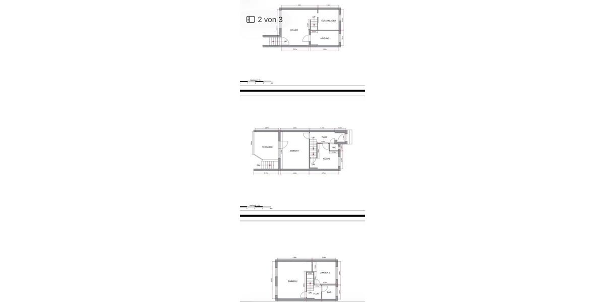 Reihenhaus Berlin Neukölln - 3 Zimmer, 70 m&sup2;, 350.000&euro; | Angebot:26396713
