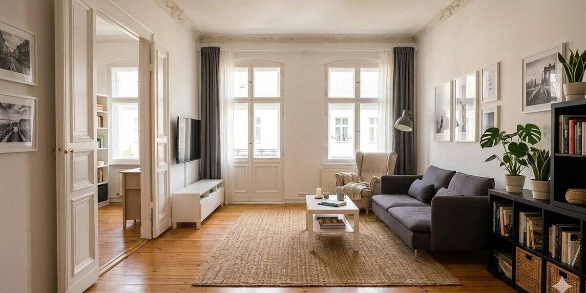 Etagenwohnung Berlin Alt-Hohenschönhausen - 3 Zimmer, 85 m&sup2;, 498.000&euro; | Angebot:26542461