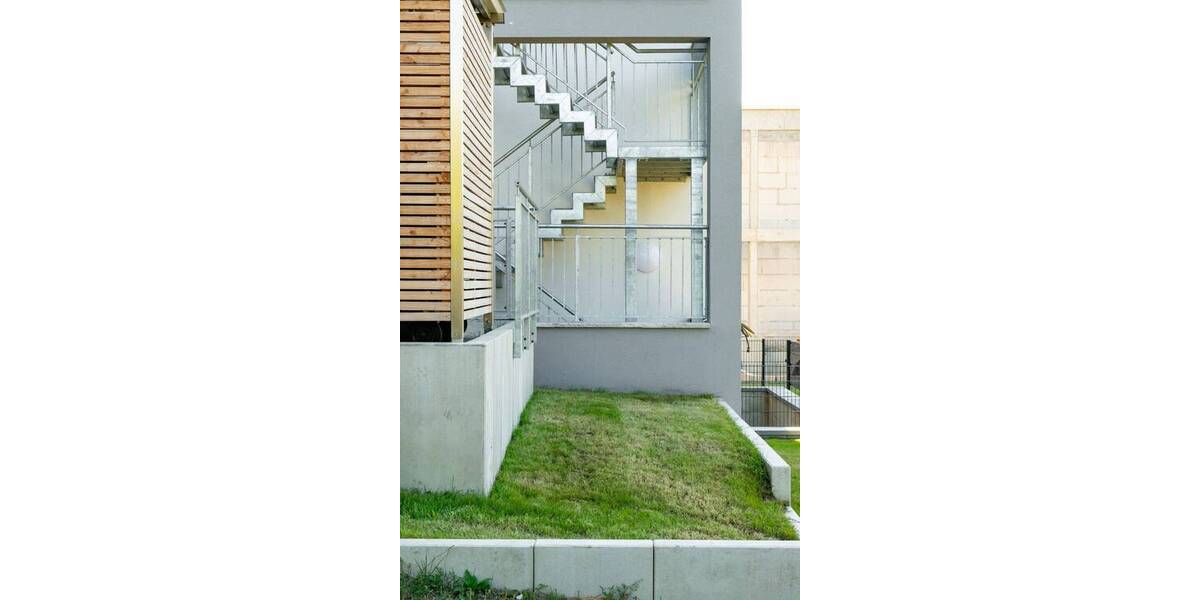 Architektonischer Hingucker: Neubau Wohnung (EG) im lichtdurchfluteten CUBE von Birkenwerder 3 zimmer