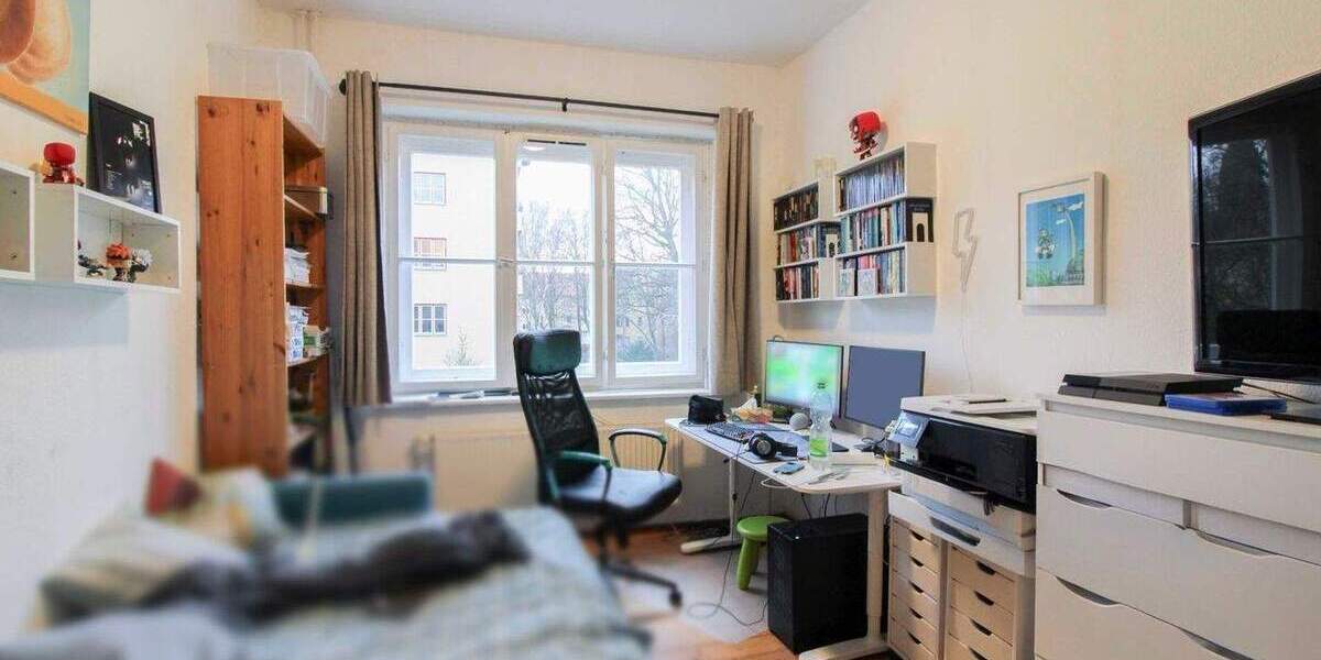 Vermietet: Gepflegte 2-Zimmer-ETW mit Balkon und Kellerabteil im Kissingenviertel (Denkmalschutz) 2 zimmer