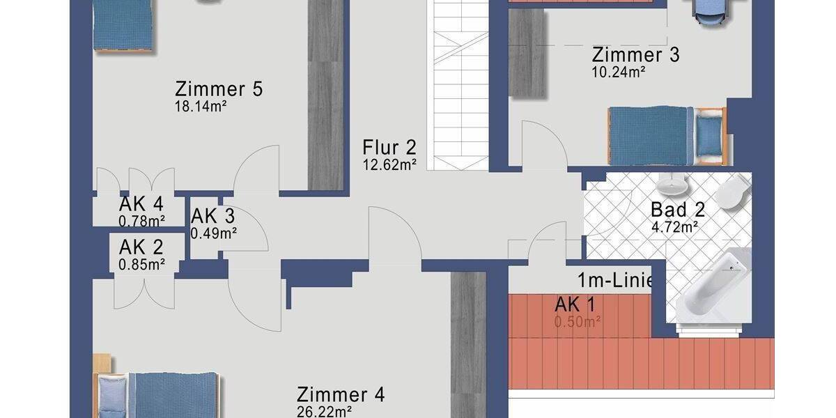 Mehrfamilienhaus, Wohnhaus Berlin Westend - 1 Zimmer, 240 m&sup2;, 1.550.000&euro; | Angebot:26557108