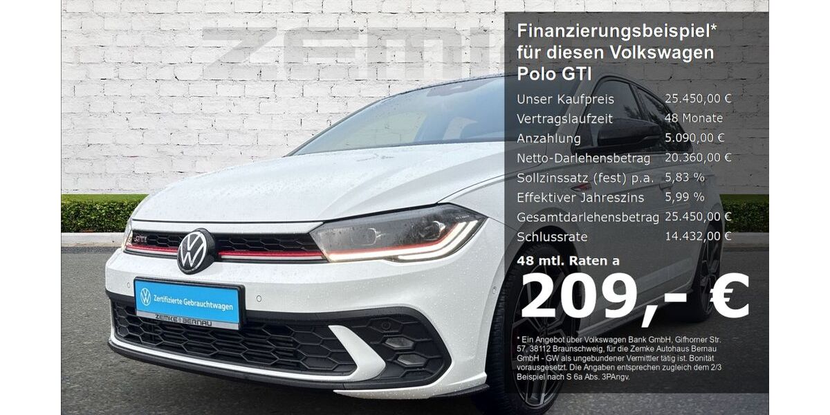 VW Polo 37.207 km 24.975 &euro; Bernau 16321