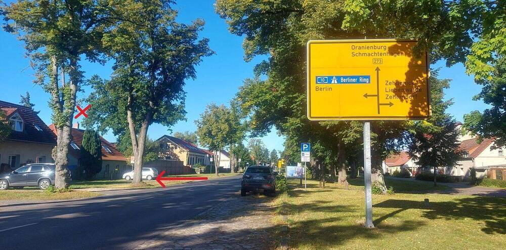 EFH im Grünen mit Anschluss an Berlin: EFH+2.400qm Grundstück in 16515 OranienburgOT Wensickendorf