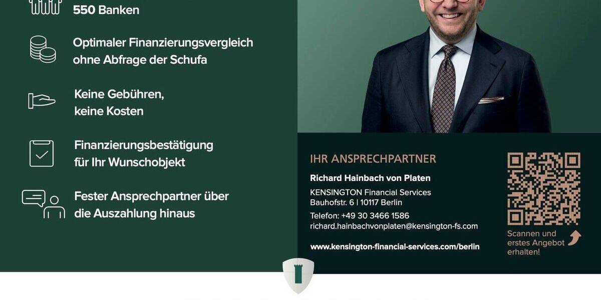 Etagenwohnung Berlin Französisch Buchholz - 3 Zimmer, 87 m&sup2;, 495.000&euro; | Angebot:26258843