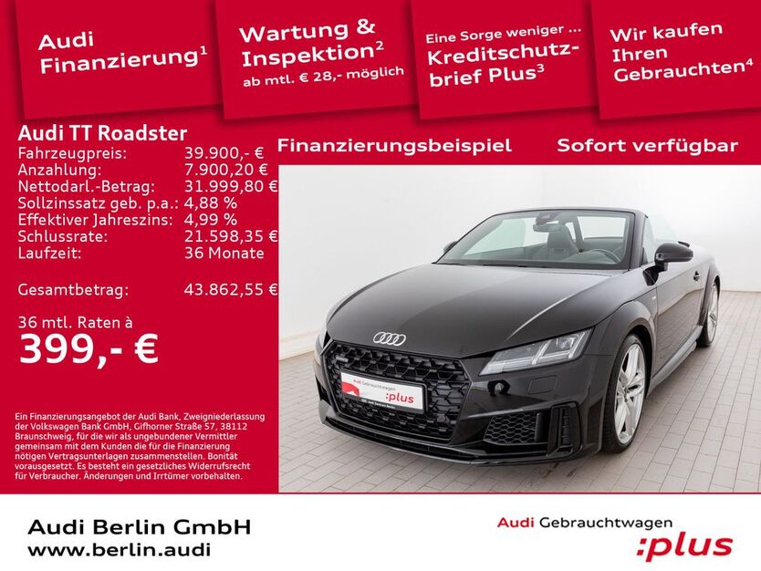 Audi TT 52.600 km 36.900 € Berlin 12489