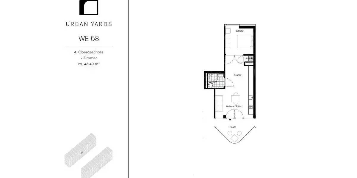 Etagenwohnung Berlin Kaulsdorf - 2 Zimmer, 48 m&sup2;, 1.143&euro; | Angebot:26879326