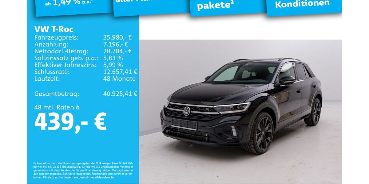 VW T-Roc 12.000 km 35.980 &euro; Berlin 13088